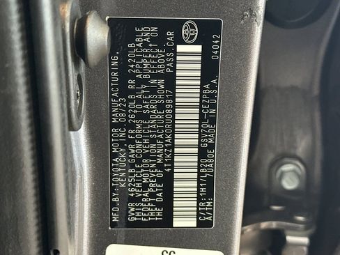 Certified 2024 Toyota Camry XSE image 27