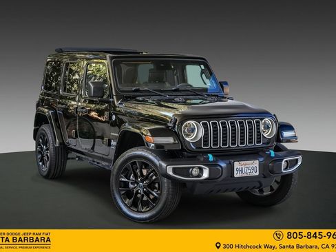 Used 2024 Jeep Wrangler Unlimited Sahara w/ Safety Group AWD/4WD image 1