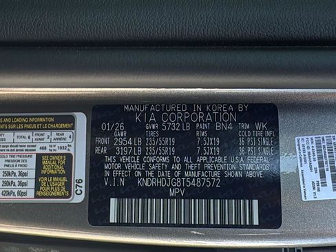 Used 2026 Kia Sorento EX AWD/4WD image 26