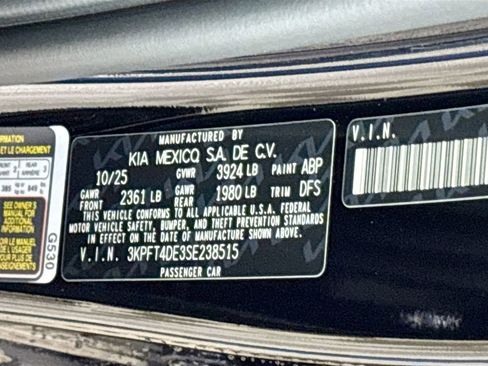 New 2025 Kia K4 LX image 25