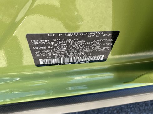 New 2026 Subaru Crosstrek 2.5i Limited AWD/4WD image 27