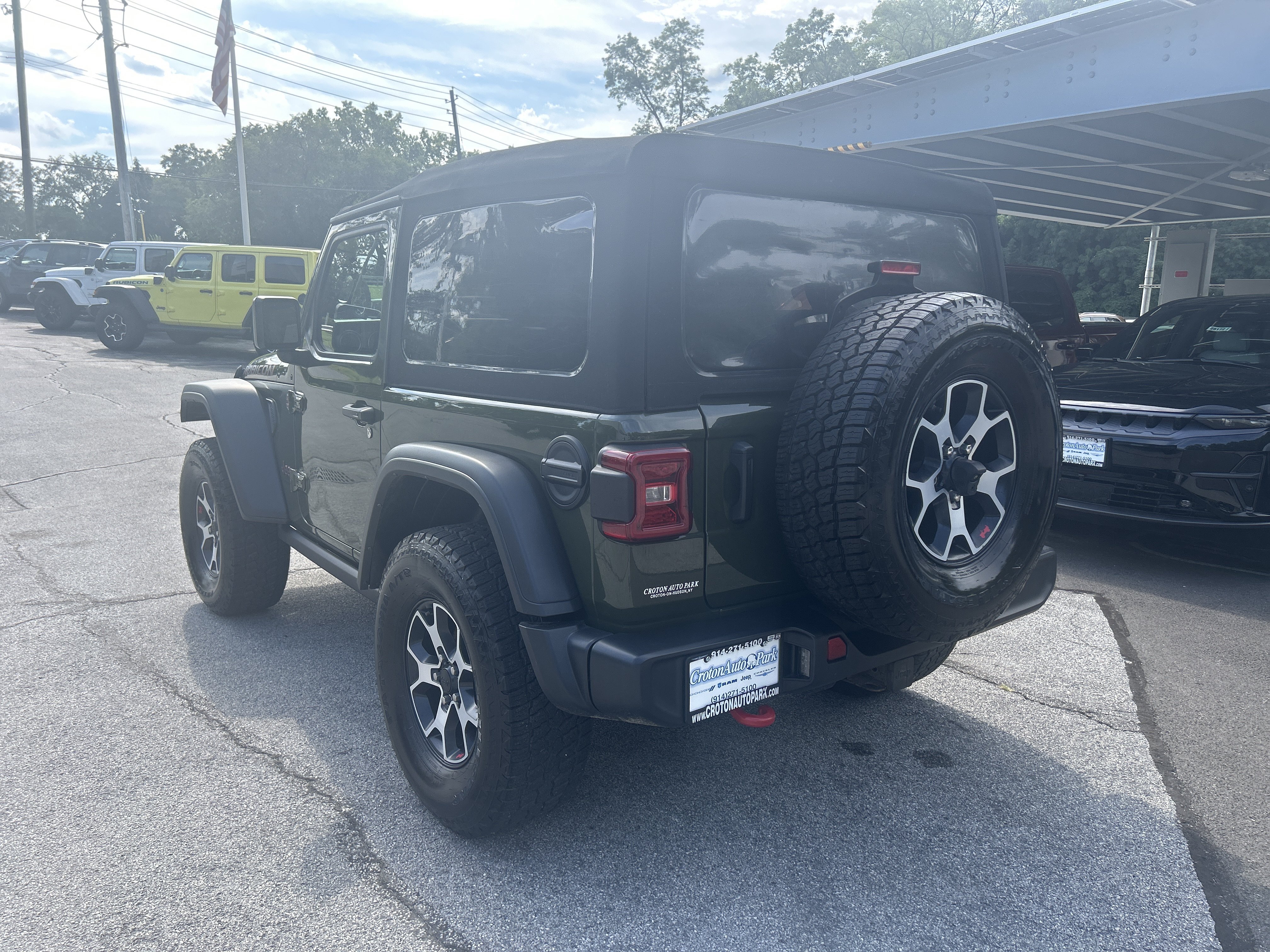 Certified 2021 Jeep Wrangler Rubicon AWD/4WD image 8