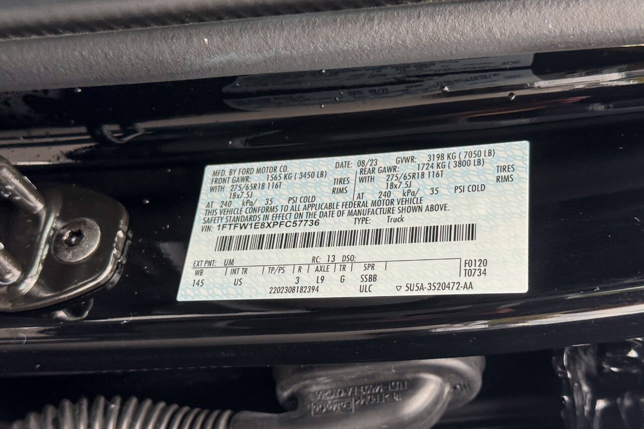 Used 2023 Ford F150 XLT w/ Equipment Group 302A High AWD/4WD image 23