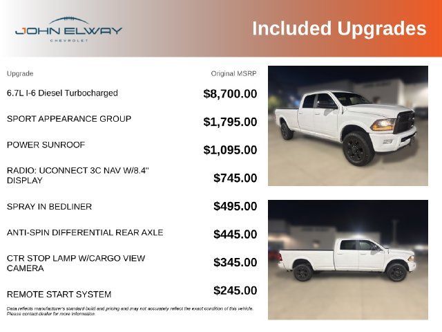 Used 2017 RAM 2500 Laramie w/ Sport Appearance Group AWD/4WD image 6