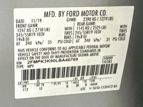 Used 2020 Ford Edge Titanium FWD image 12