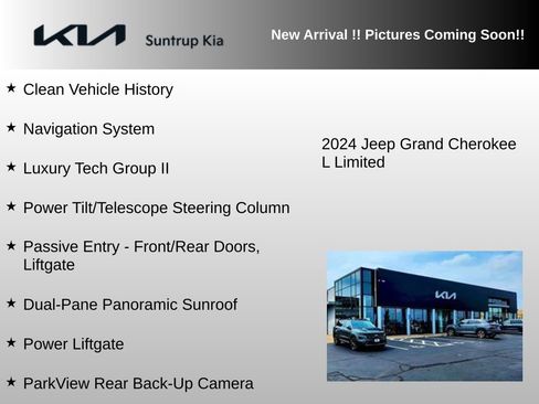 Used 2024 Jeep Grand Cherokee L Limited w/ Luxury Tech Group II image 3