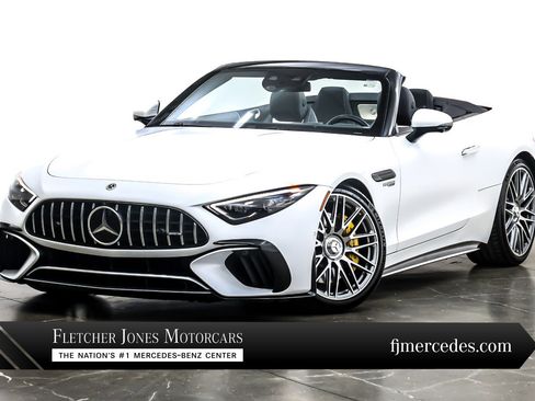 Used 2022 Mercedes-Benz SL 63 AMG 4MATIC w/ AMG Aerodynamic Package image 1