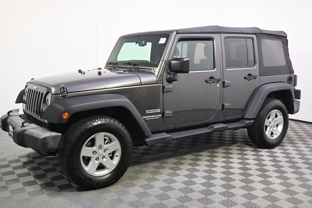 Used 2016 Jeep Wrangler Unlimited Sport w/ Quick Order Package 24S AWD/4WD image 2