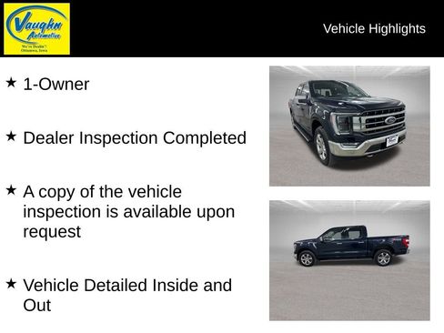 Used 2022 Ford F150 Lariat w/ Equipment Group 502A High image 2