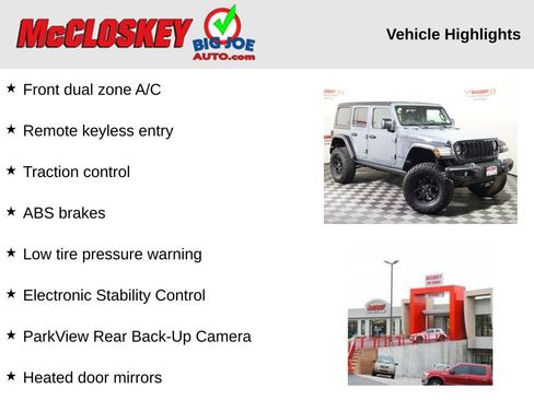 Used 2024 Jeep Wrangler Unlimited AWD/4WD image 2