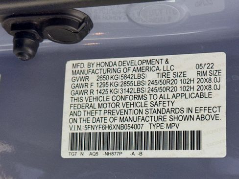 Used 2022 Honda Pilot Touring image 33