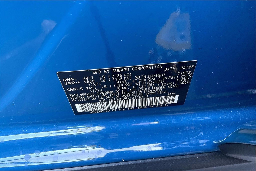 New 2026 Subaru Crosstrek 2.5i Wilderness AWD/4WD image 17