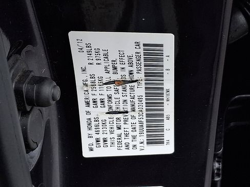 Used 2012 Acura TL 3.5 image 27