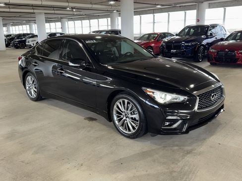 Used 2023 INFINITI Q50 Luxe w/ Cargo Package image 1