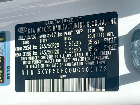 Used 2021 Kia Telluride SX w/ SX Prestige Package AWD/4WD image 34