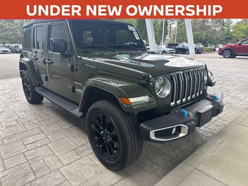 Used 2022 Jeep Wrangler Unlimited Sahara AWD/4WD image 1