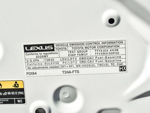 New 2026 Lexus NX 350 AWD image 27