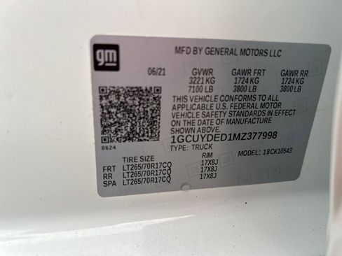 Used 2021 Chevrolet Silverado 1500 LT w/ Bed Protection Package image 36