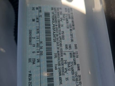 Certified 2025 Ford F150 STX w/ Equipment Group 200A AWD/4WD image 21