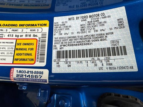 Certified 2025 Ford Bronco Sport Big Bend AWD/4WD image 31