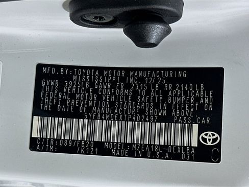 Used 2026 Toyota Corolla LE FWD image 12