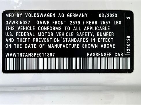 Certified 2023 Volkswagen Arteon SEL Premium image 33