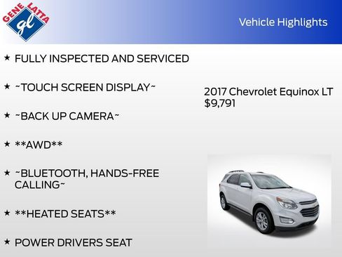 Used 2017 Chevrolet Equinox LT w/ Convenience Package AWD/4WD image 30