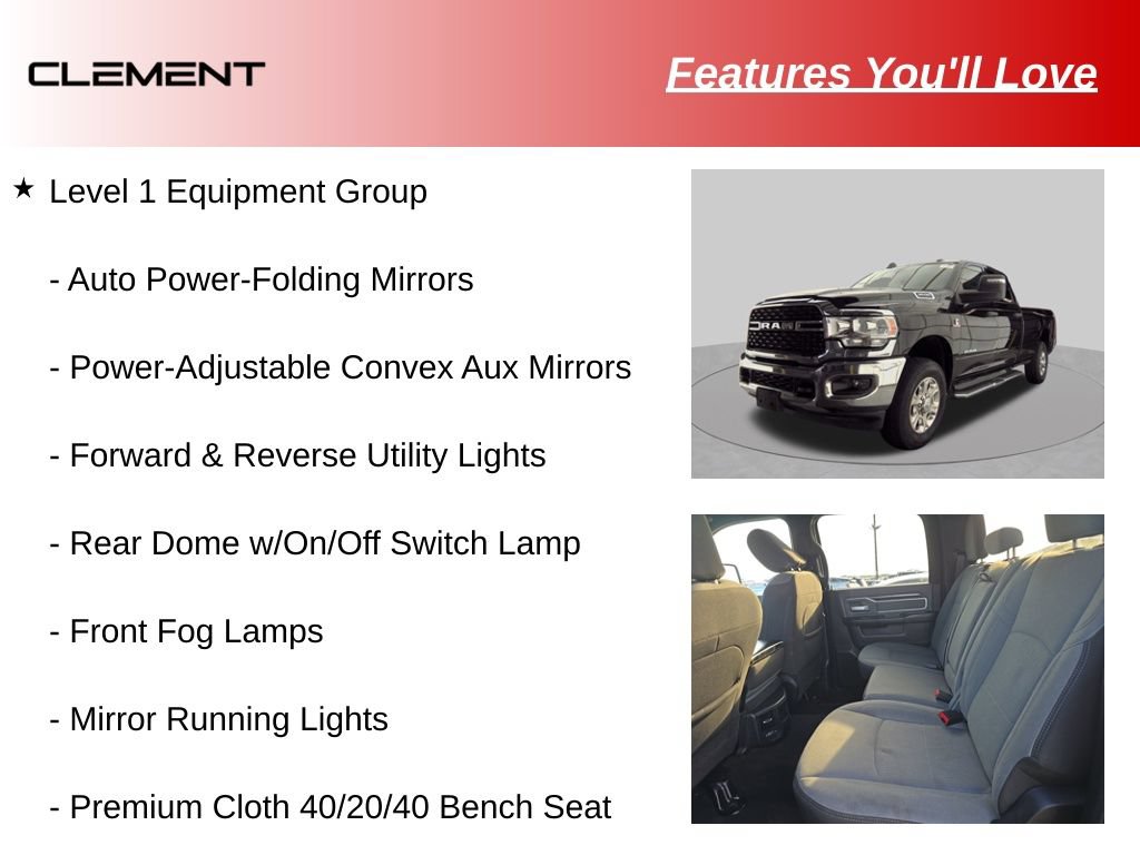 Used 2023 RAM 3500 Big Horn w/ Level 1 Equipment Group AWD/4WD image 10