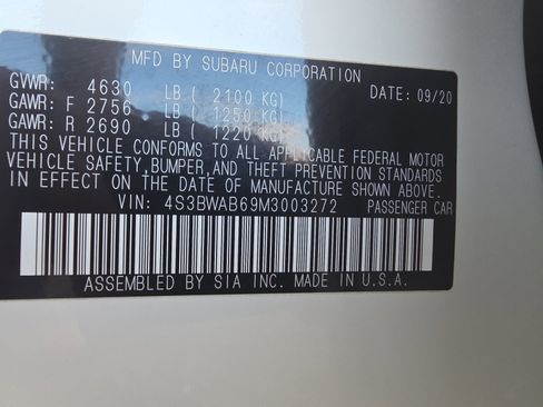 Used 2021 Subaru Legacy Base w/ Alloy Wheel Package image 30