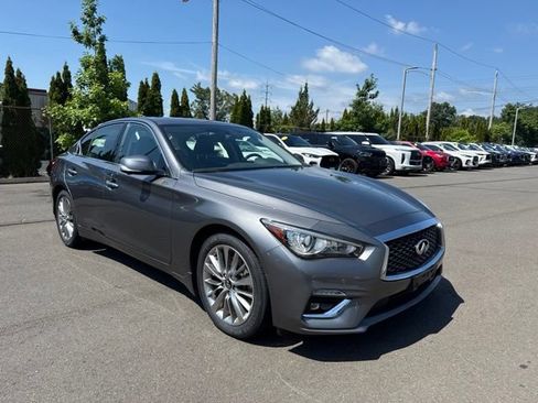 Used 2023 INFINITI Q50 Luxe w/ Cargo Package AWD/4WD image 2