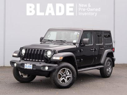 Used 2022 Jeep Wrangler Unlimited Sport w/ Uconnect 4C Nav & Sound Group