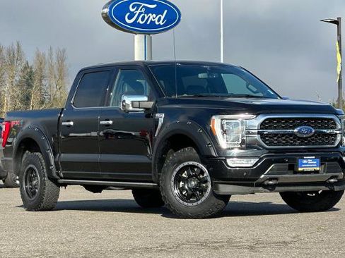 Certified 2021 Ford F150 Platinum w/ Max Trailer Tow Package image 2