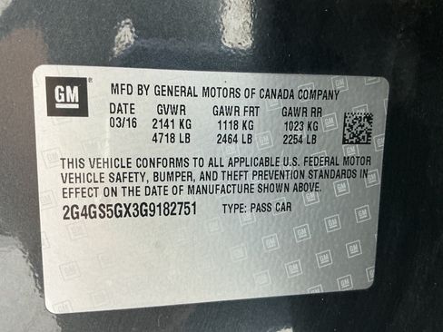 Used 2016 Buick Regal Premium w/ Driver Confidence Package #2 FWD image 49