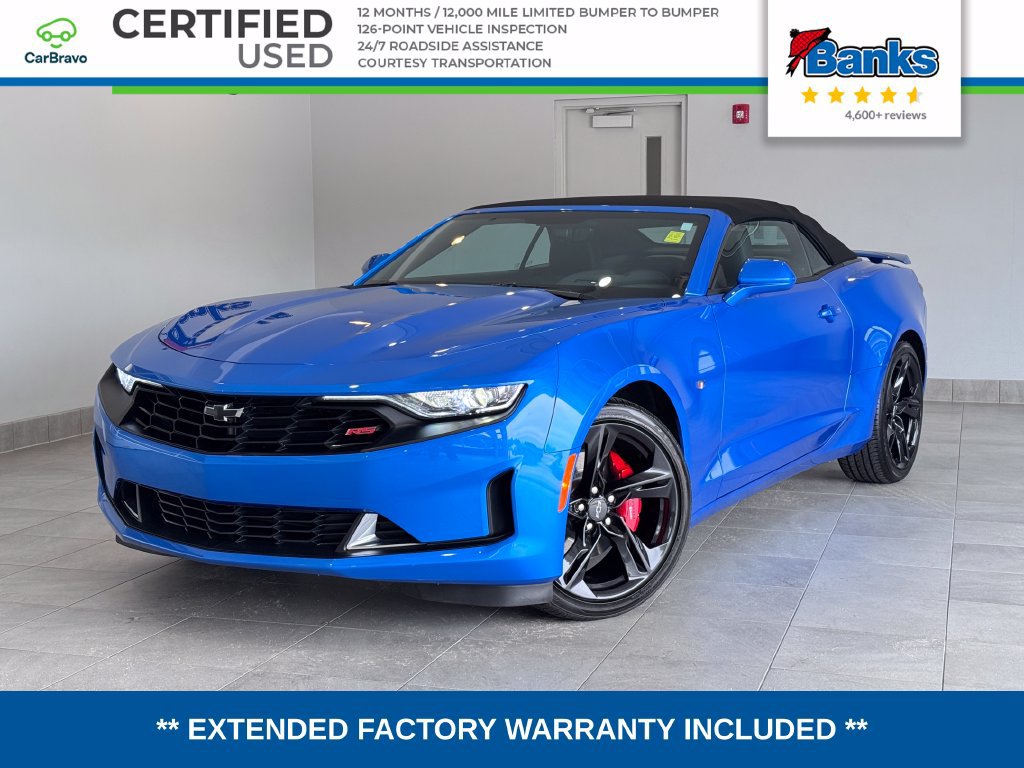 Certified 2024 Chevrolet Camaro LT w/ RS Package RWD image 1