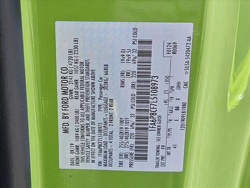 Used 2020 Ford Mustang GT Premium w/ GT Performance Package image 22