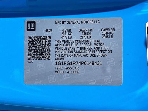 Used 2023 Chevrolet Camaro SS RWD image 32