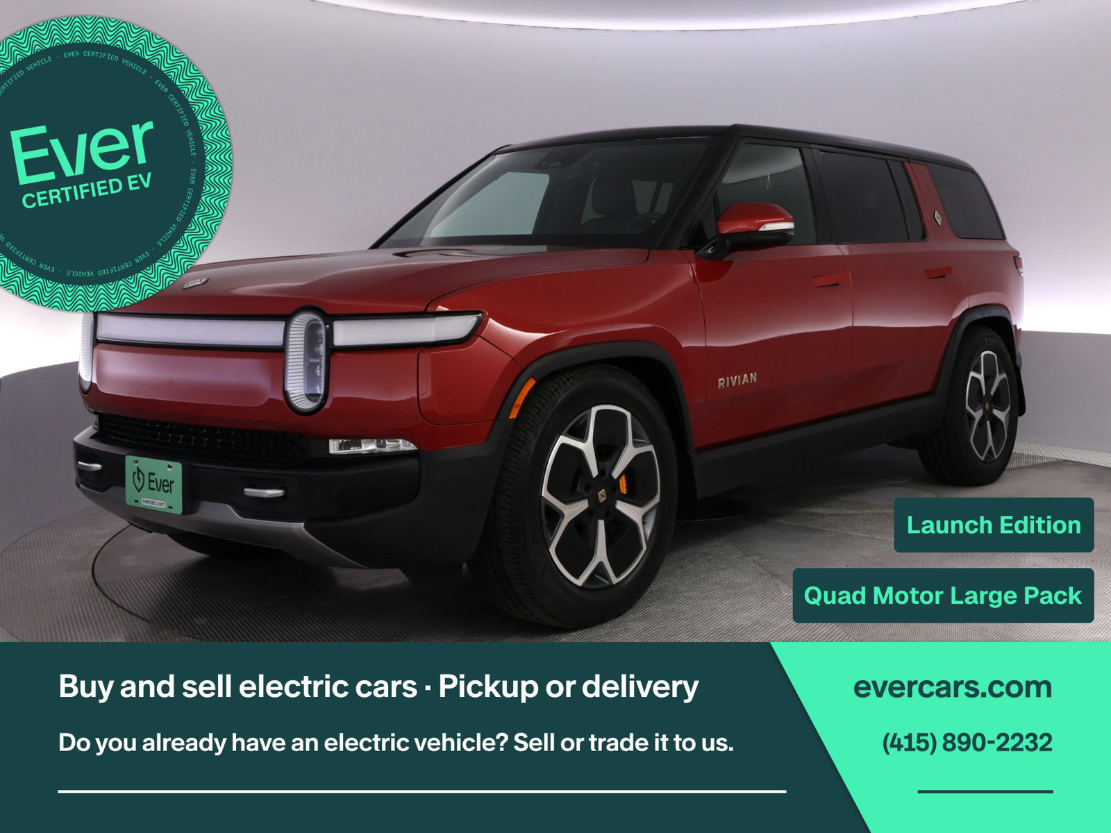 Used 2023 Rivian R1S Launch Edition Quad AWD/4WD image 1