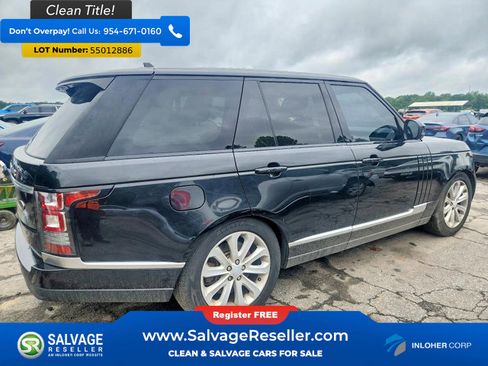 Used 2016 Land Rover Range Rover HSE AWD/4WD image 4