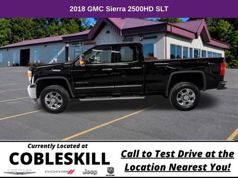 Used 2018 GMC Sierra 2500 SLT w/ Snow Plow Prep Package AWD/4WD image 8