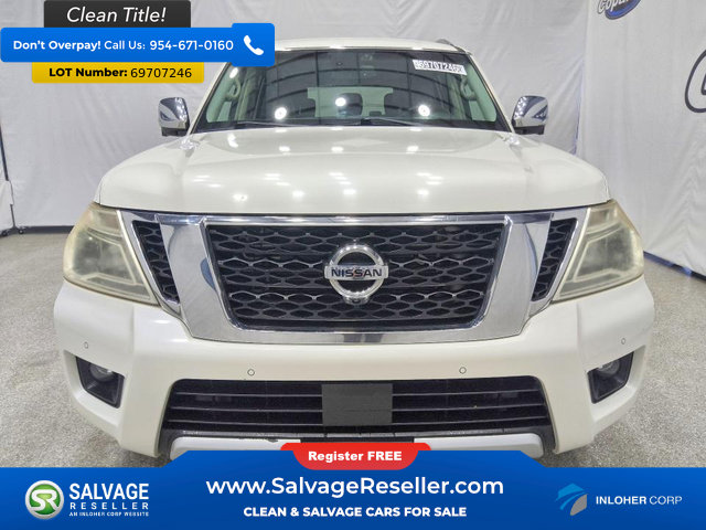 Used 2017 Nissan Armada Platinum w/ Interior Lighting Package RWD image 7