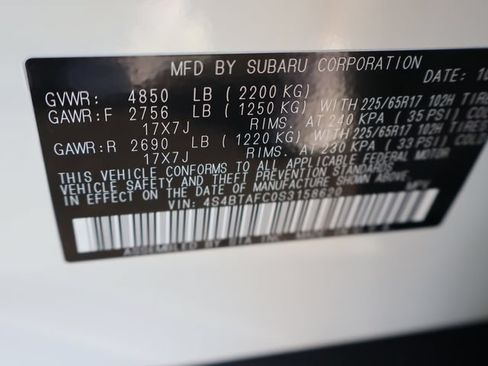 Certified 2025 Subaru Outback Premium AWD/4WD image 44