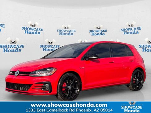 Used 2021 Volkswagen GTI SE FWD image 1