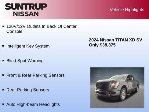 Used 2024 Nissan Titan SV w/ SV Convenience Package image 16