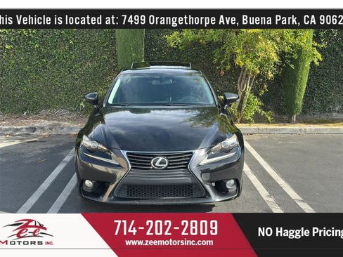 Used 2014 Lexus IS 250 w/ Navigation Package RWD image 3