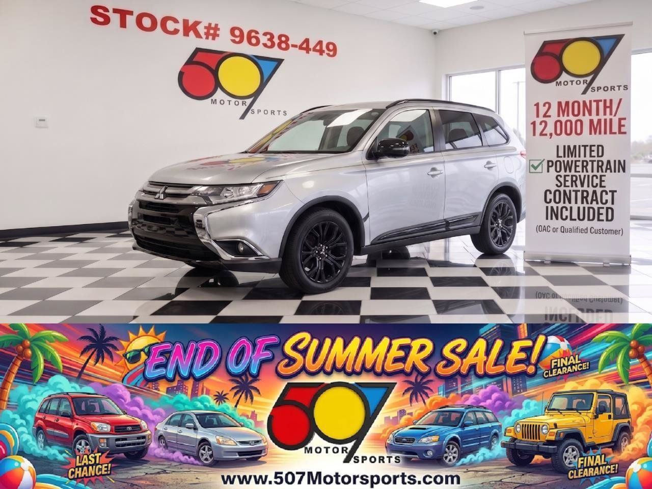 Used 2018 Mitsubishi Outlander LE AWD/4WD image 1