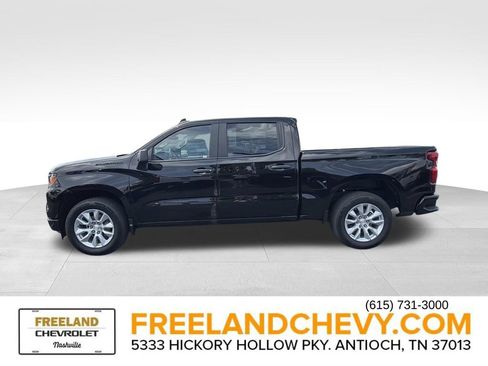 Used 2024 Chevrolet Silverado 1500 Custom w/ LPO, Dark Essentials Package RWD image 6