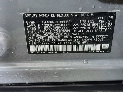 Used 2025 Honda HR-V Sport image 35
