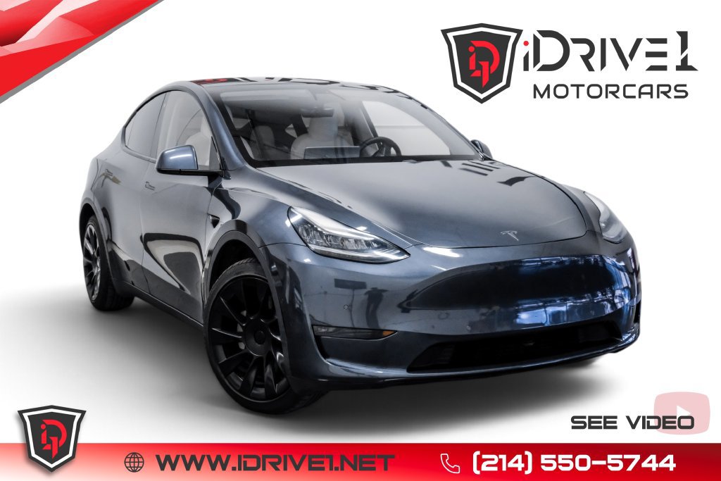 Used 2021 Tesla Model Y Long Range AWD/4WD image 1