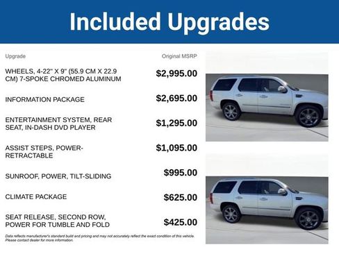 Used 2007 Cadillac Escalade AWD w/ Information Package image 3