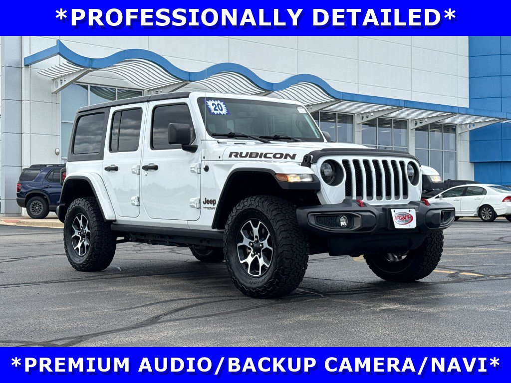 Used 2020 Jeep Wrangler Unlimited Rubicon AWD/4WD image 3